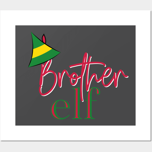 Brother Elf Christmas Shirt Wall Art by Simplify With Leanne